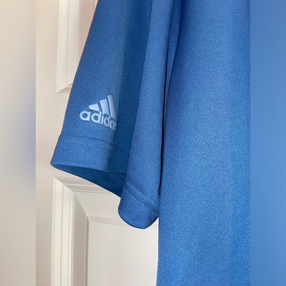 Adidas Blue Men's XL Golf Polo Shirt - Picture 2 of 8
